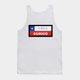 Curico City in Chilean Flag Tank Top